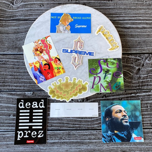 Supreme Stickers Vinyl, Glossy, Matte Styles - Picture 2 of 5